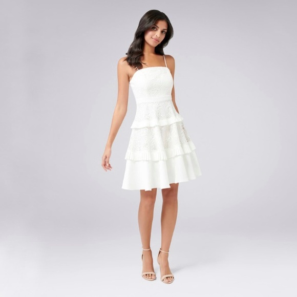 Ever New Angel Strappy Spliced Lace Dress - Picture 8 of 14